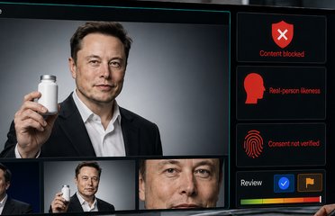 Generated likeness blocked for lack of consent