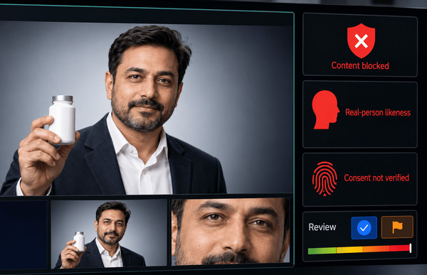 Generated likeness blocked for lack of consent